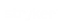 Stryker logo on a black background featuring custom labels.